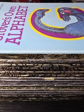 17 Sesame Street Little Golden Books Lot Grover Big Bird Elmo Oscar Bert Ernie